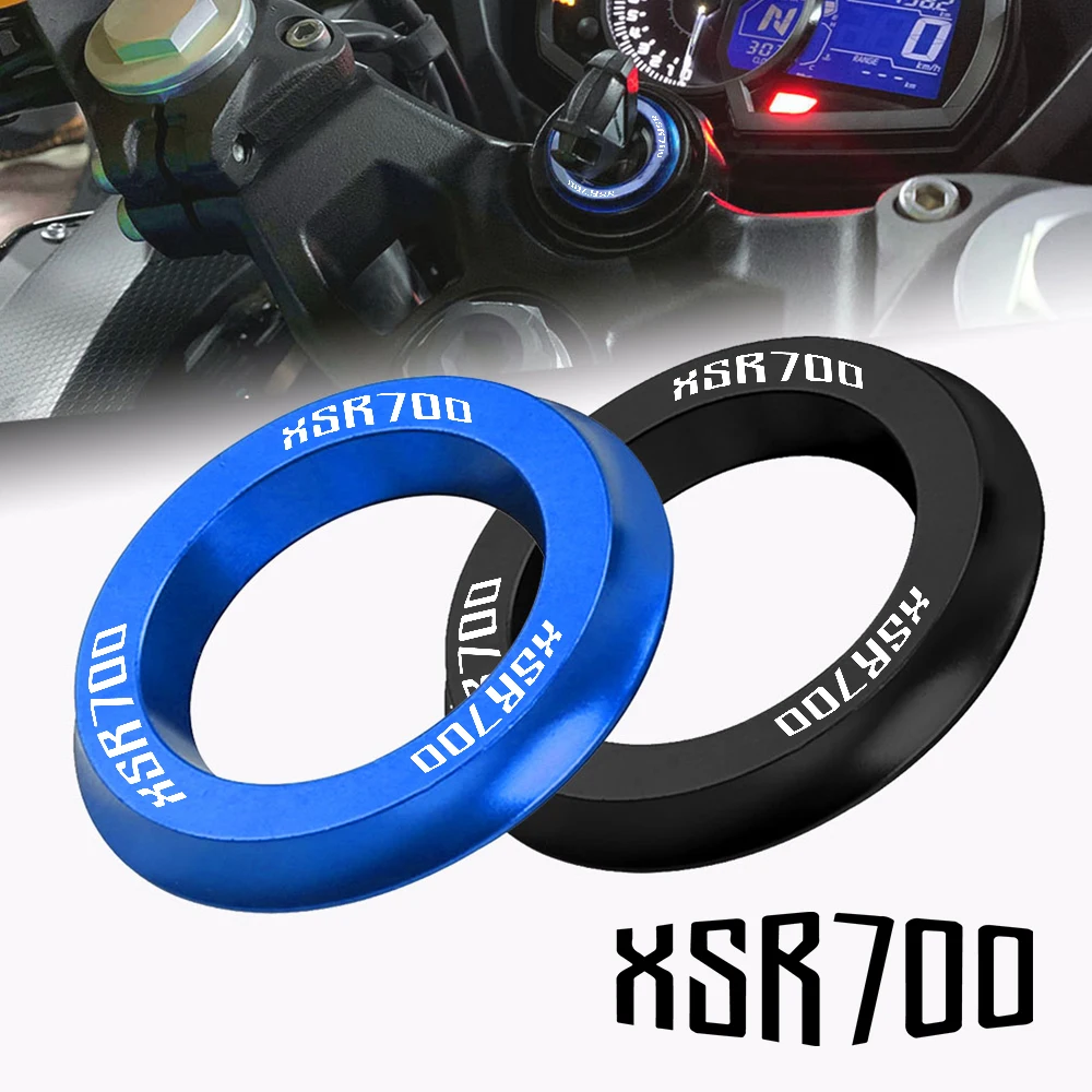 

FOR YAMAHA XSR700 ABS 2016-2020 XSR 700XTRIBUTE motorcycle Ignition cover Key hole ring Decorative Ring Aluminum Accessories