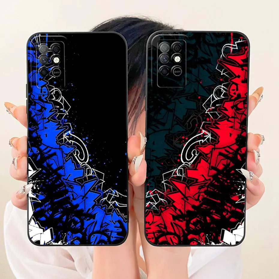 Фото Для Infinix Note 8 8i X683 X683B X692 стильный чехол для телефона с узором, защитный мягкий силиконовый чехол для камеры Infinix Note8 Note8i. №1