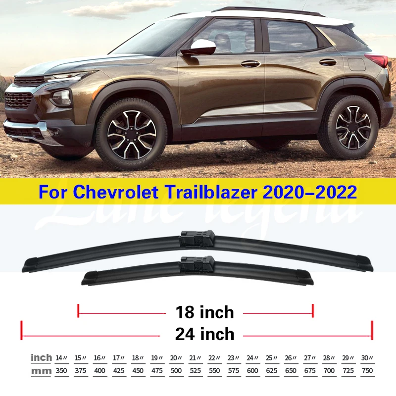 

Щетки стеклоочистителя для Chevrolet Trailblazer 2020 2021 2022, 24 + 18 дюймов, 2 шт.