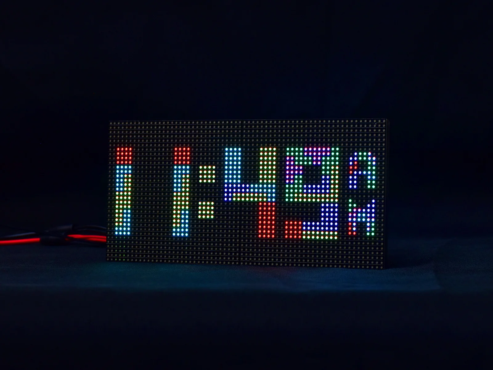 Полноцветная светодиодная панель Waveshare RGB 64x32 пикселей регулируемая яркость —