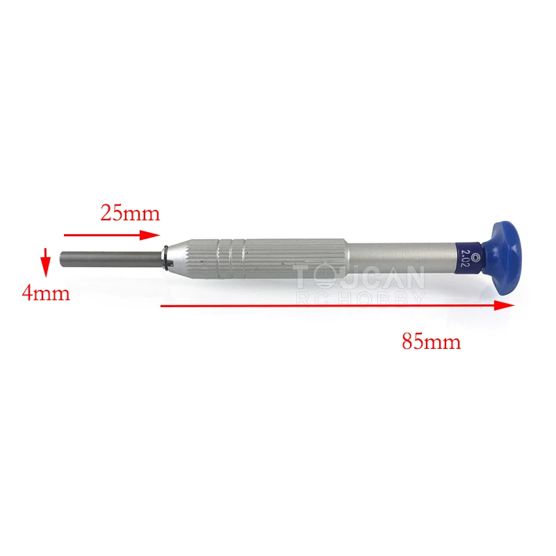 US Stock LESU 1/14 Upgraded RC Parts 2.0MM Hexagonal Screwdriver for TAMIYA RC Tractor Truck Model Car enlarge
