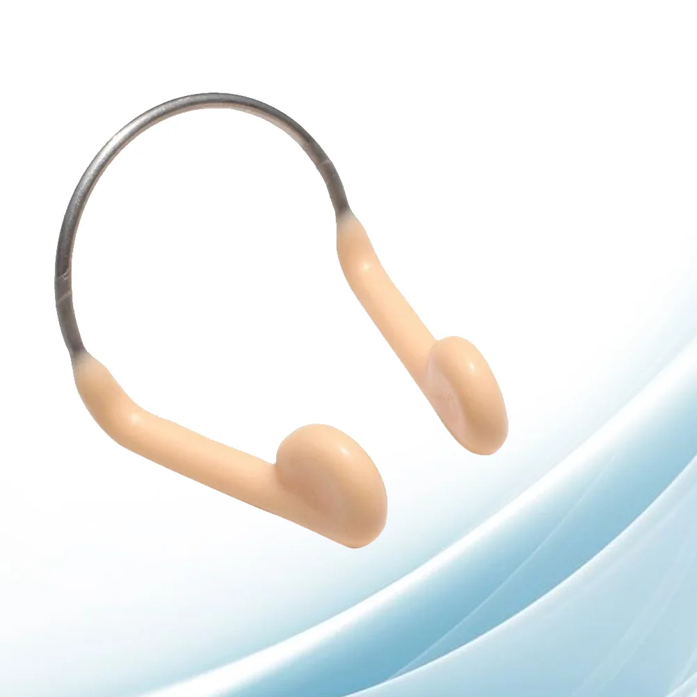

4Pcs Anti-choking Water Professional Swimming Nose Clip Swimming Nose Clip Nose Protection (Fleshcolor Free Size)
