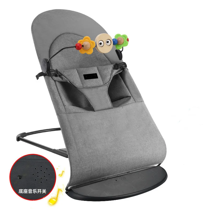 Baby Rocking Chair To Soothe Sleep, Baby Comforting Device, Cradle, Recliner, Automatic Comfort, Foldable