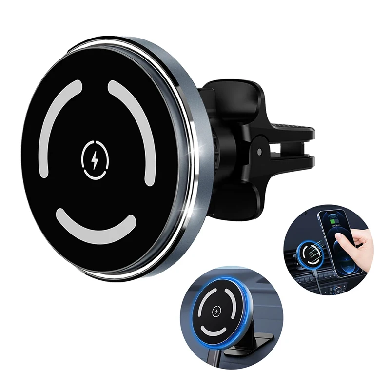 

Автомобильное зарядное устройство Magsafe, 45 Вт, для Iphone 15 14 13 Samsung S23 Huawei