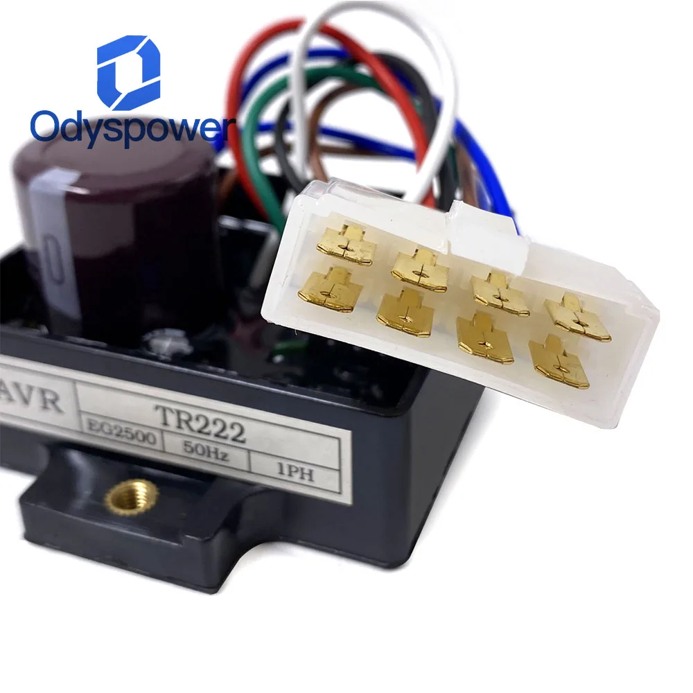 Фото Регулятор бензинового генератора TR222 AVR подходит для использования с бензиновым генератором Honda EG2500 EG2200 EG1800 EG1400 50 Гц 220 В №1