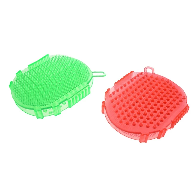 4 упаковки пластиковая расческа карри с регулируемой пряжкой для ухода за