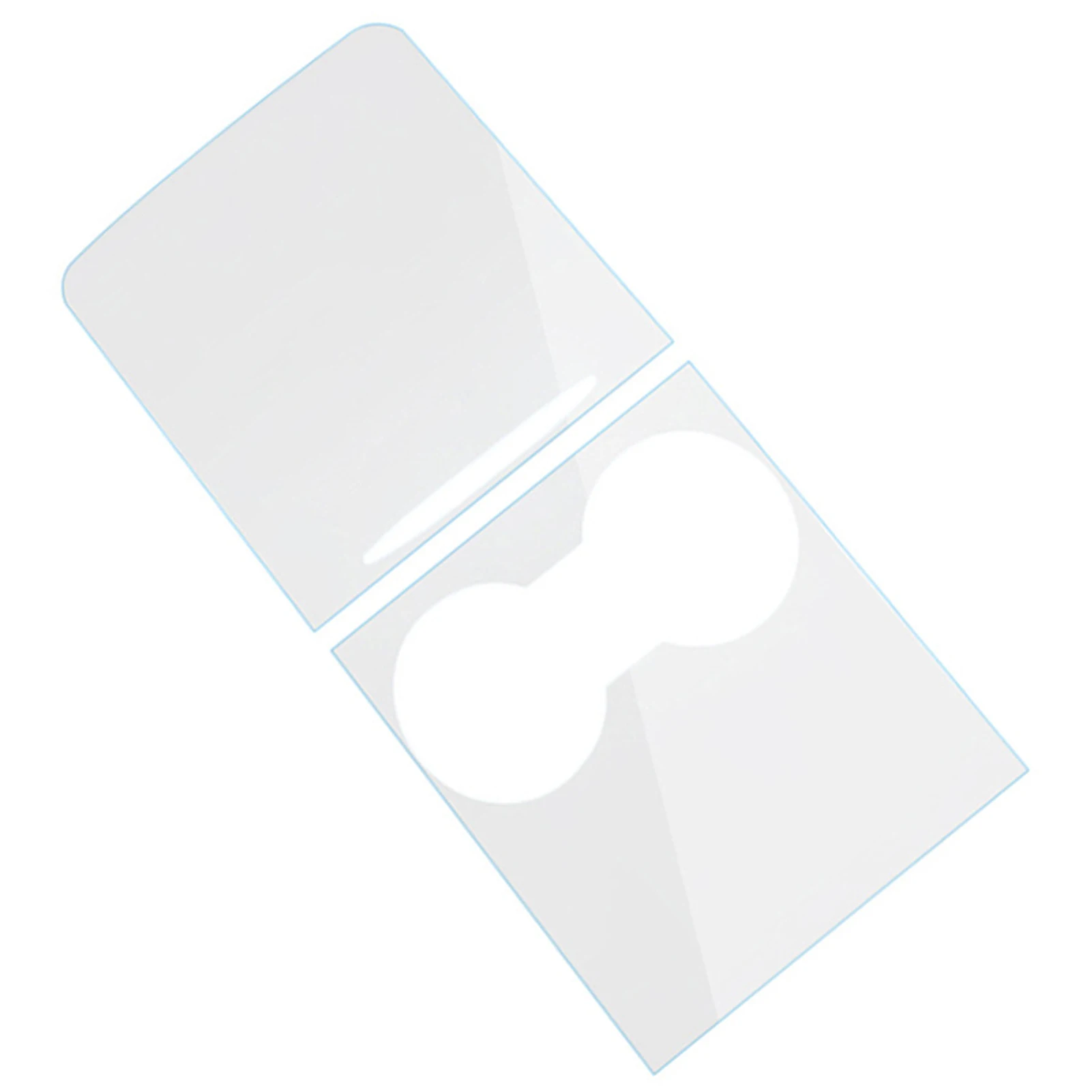 

Легко устанавливаемая наклейка из углеродного волокна и ПВХ для интерьера стильная защита от царапин для центральной консоли защитная пле...