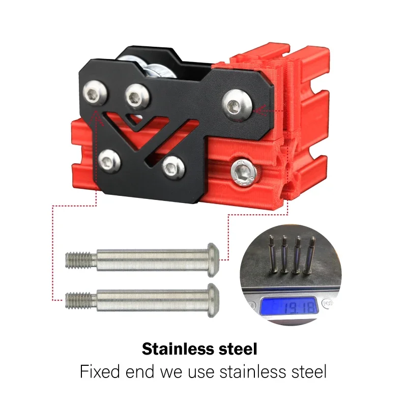 Mellow CNC VzBoT 330 2WD 3D-принтер алюминиевое натяжное крепление двигателя и пакет