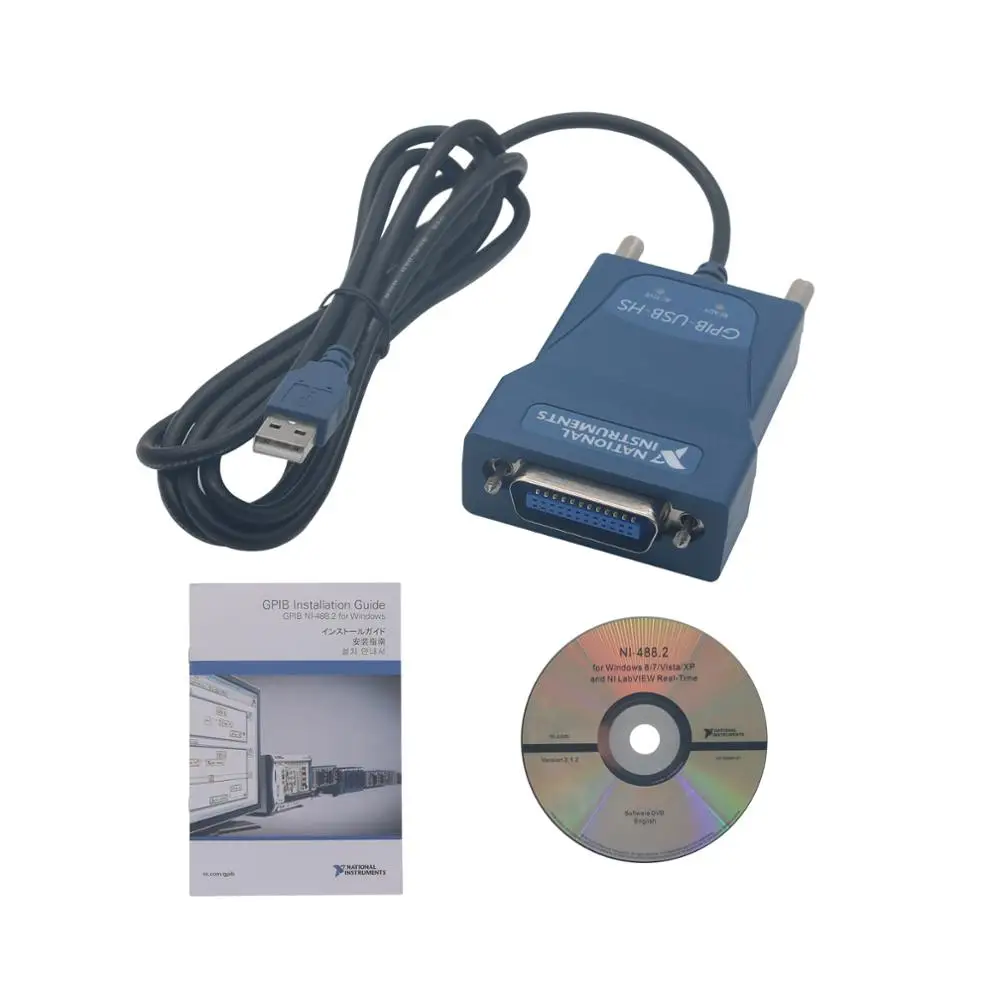 Фото Контроллер-адаптер интерфейсной карты NI GPIB-USB-HS IEEE National Instruments №1