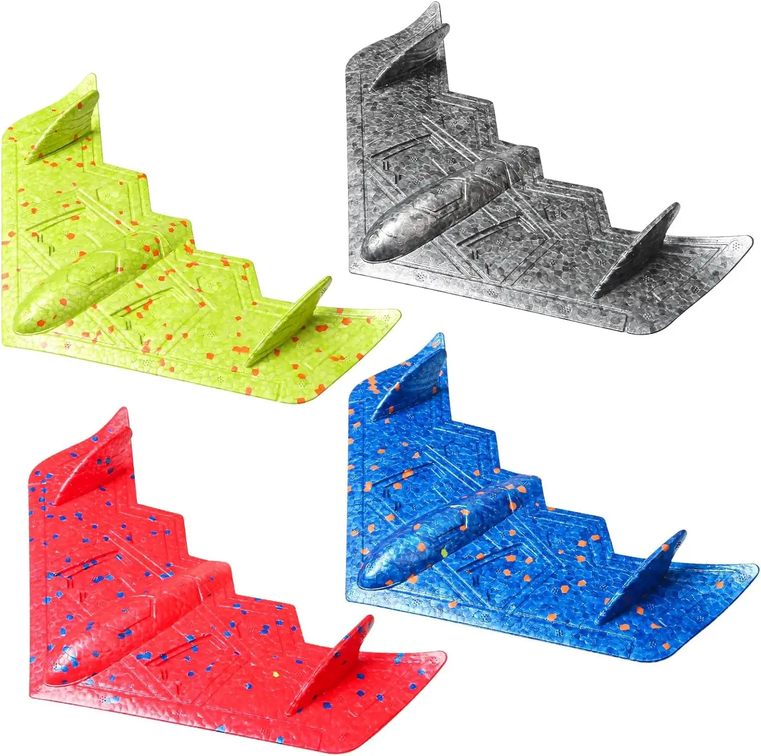 4 шт./упаковка детский пенопластовый самолет-призраки