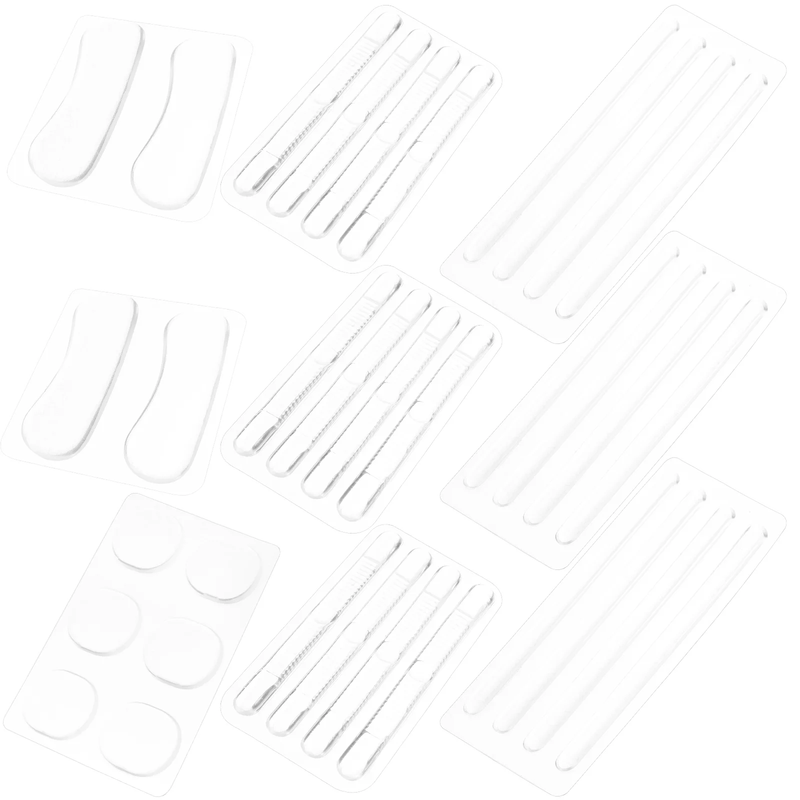 

9pcs Invisible Heel Pads Shoe Pads Heel Protectors Comfortable Heel Liners Women Shoe Pads