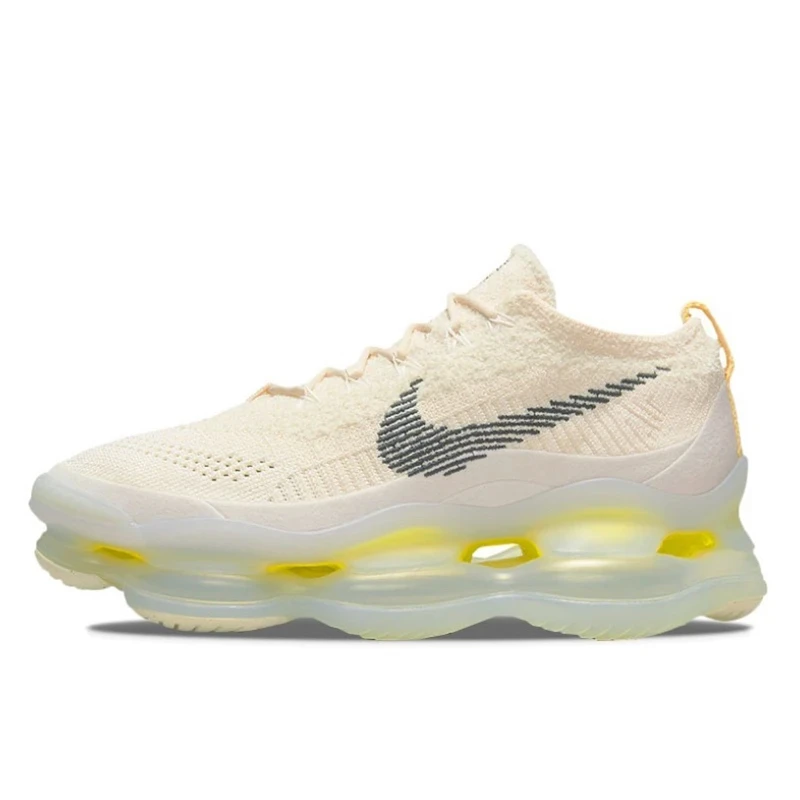 Спортивные кроссовки Nike Air Max Scorpion Flyknit черные дышащие удобные нескользящие