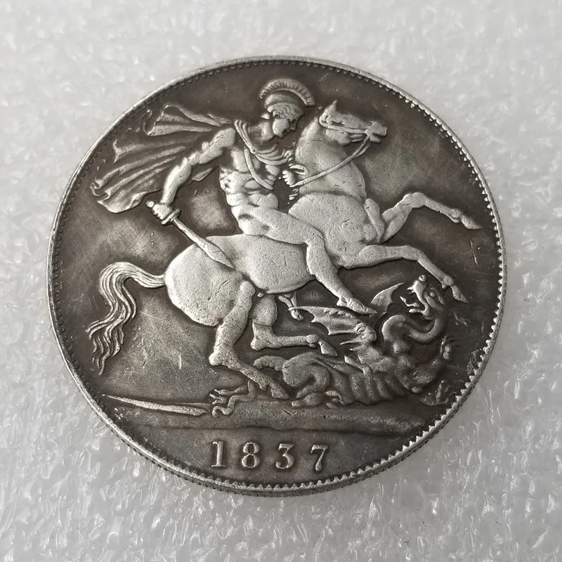 

British 1837 Commemorative Collector Coin Gift Lucky Challenge Coin