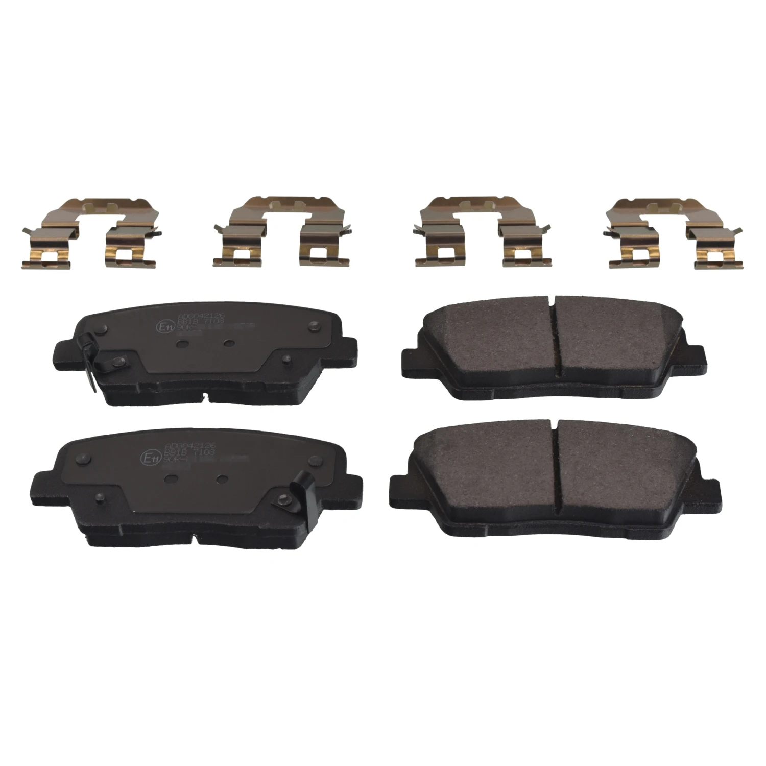 

ADG042126 для задних тормозных колодок SANTAFE 0612 SORENTO 09 GENESIS 11
