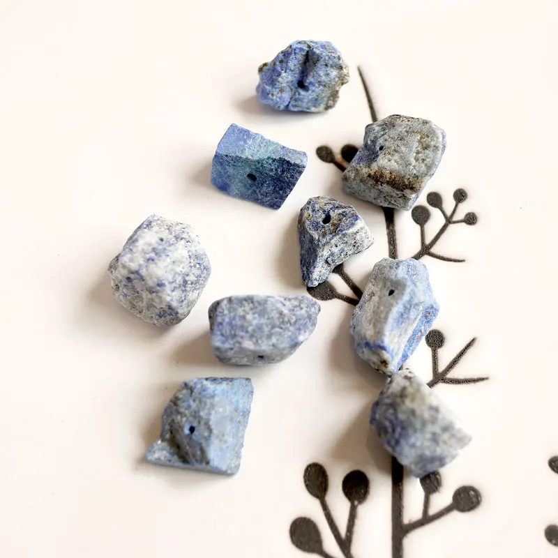 Оптовая продажа 2 шт./лот натуральный Лазурит необработанный камень