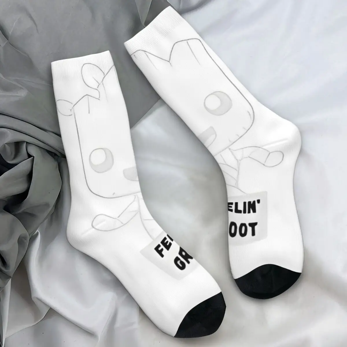 Чулки Guardians Of The Galaxy пара носков FEELIN GROOT качественные корейские носки осенние