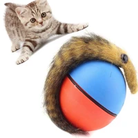 pet cat toy funny electric ball dancing moving toy simulation cats toy for pet toys dog beaver weasel rolling ball random color