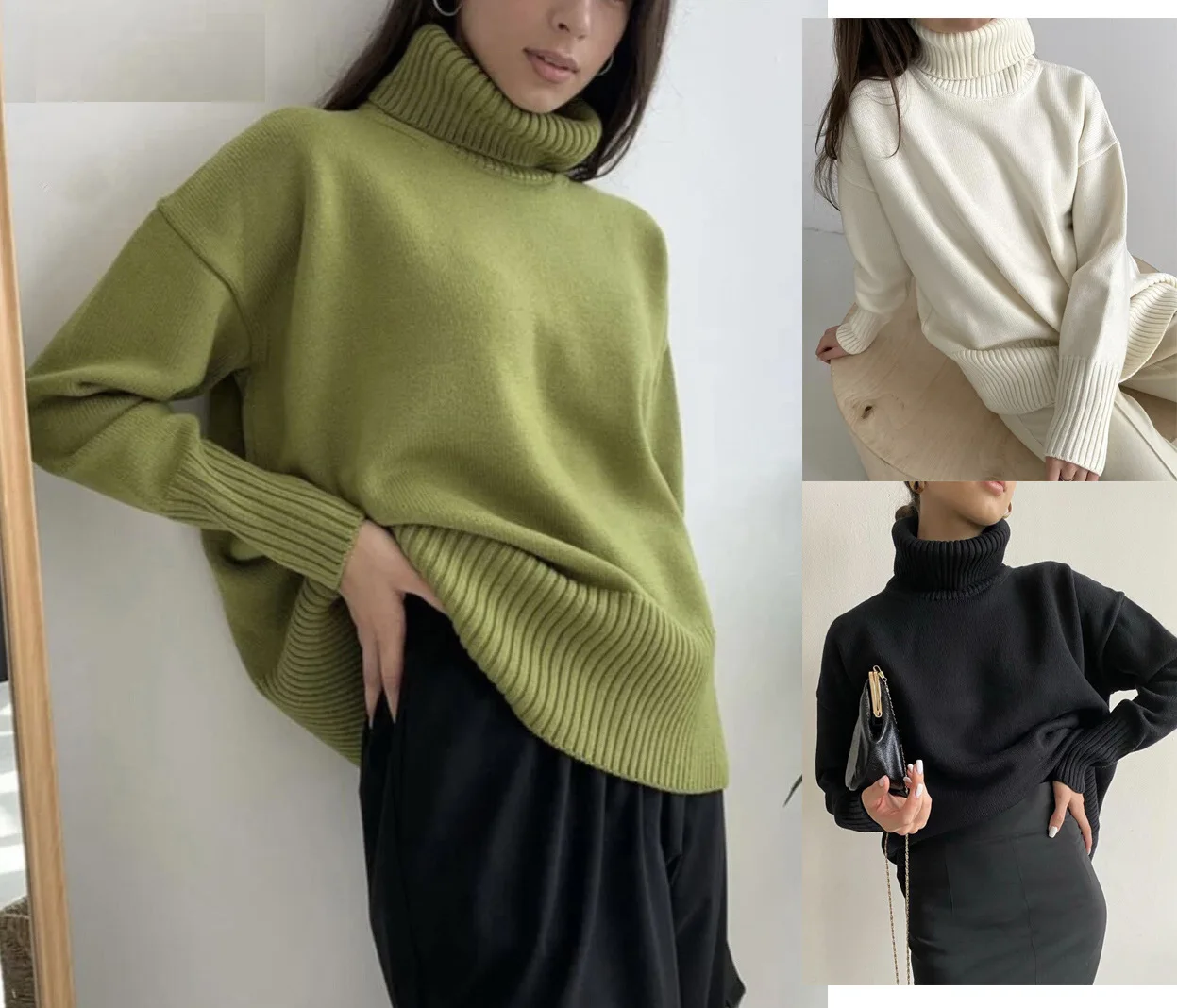 

Jersey Pullover Ropa Mujer Juvenil Roupa Feminina Korean Fashion Outerwears Moda Mujeres Womans Clothing Long Sleeve Sweaters