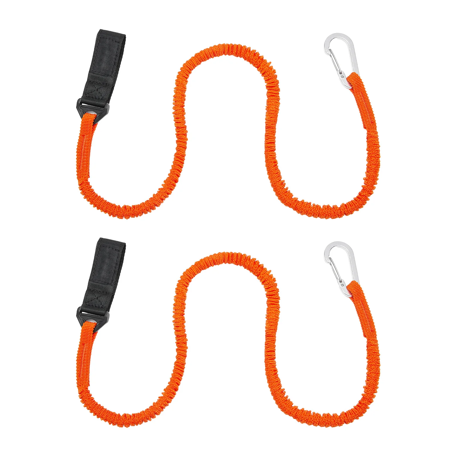 

Kayak Paddle Holder Lightweight Fishing Rod Kayaking Oar Leash 2Pcs Adjustable Kayaking Oar Rope Lanyard Leashes As Useful Kayak