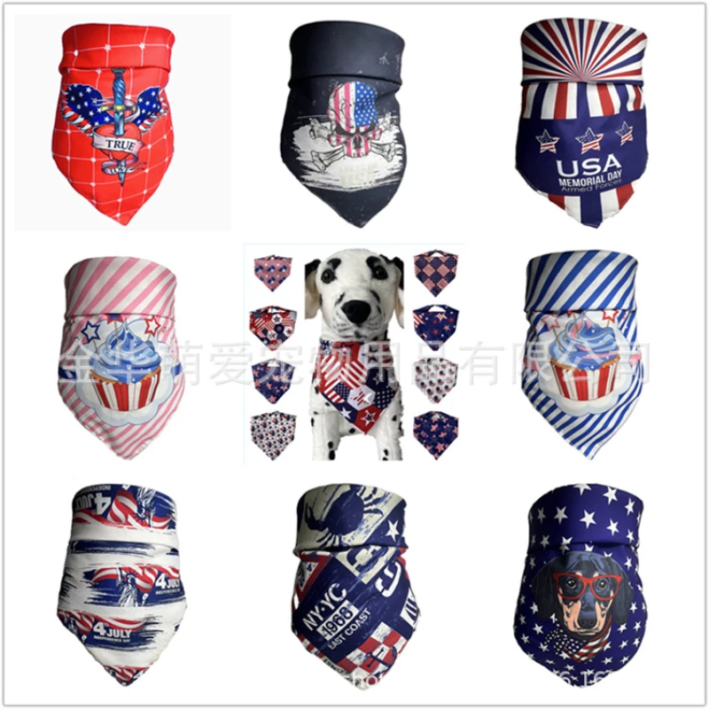 

Pet fashion Scarf Pet Triangle Scarf Pet Slobber Dog Scarf dog bow tie dog accessories for small dogs cat collar dog bandanas