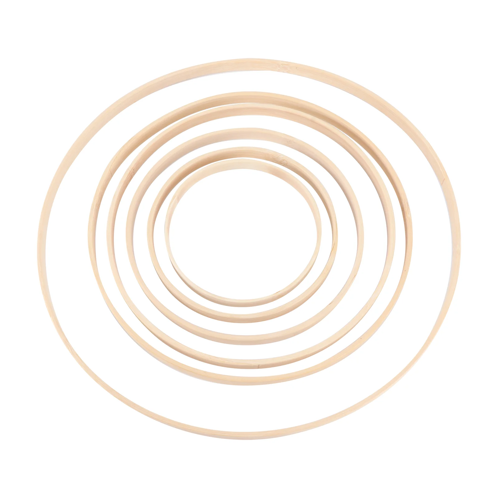 

6 шт., бамбуковые петли для рукоделия