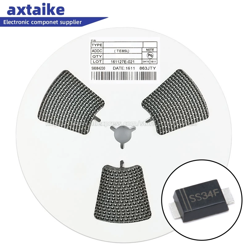 3000 шт., SS14 SS14F SS24F SS34F SS54F SMAF 1A 2A 3A 5A 40V 1KV