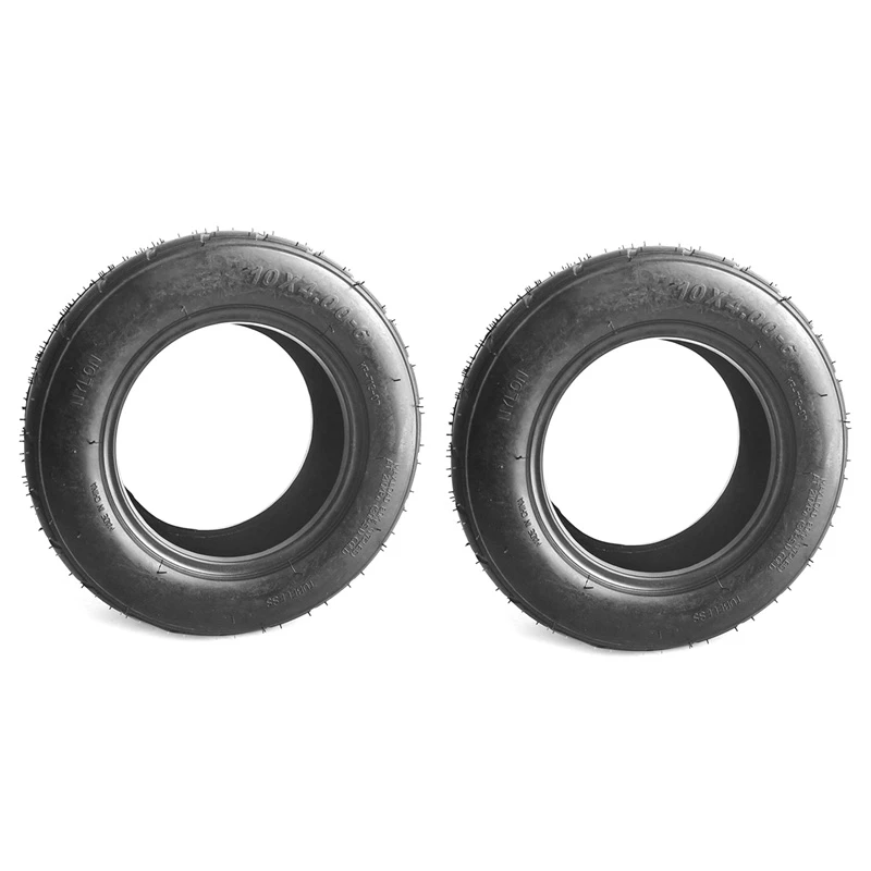 

2Pcs 6 Inch Tyre 10X4.00-6 Tubeless Tires For Snow Plow Beach Tyre Chinese ATV Vehicle Tyres