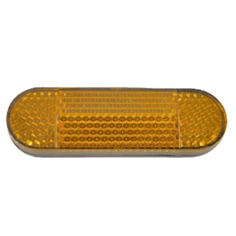 

Front Reflector for Bicycle Electric Scooter Night Warning Reflector Prismatic Multi-Angle Warning Board