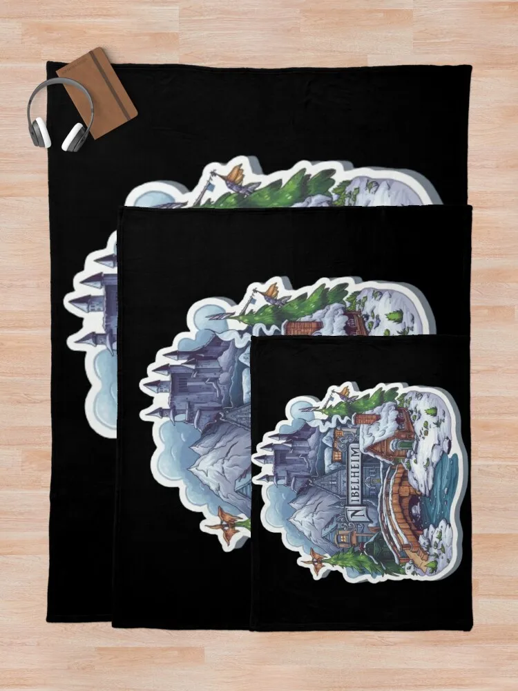 Nibelheim Throw Blanket Thermals для путешествий пушистые одеяла