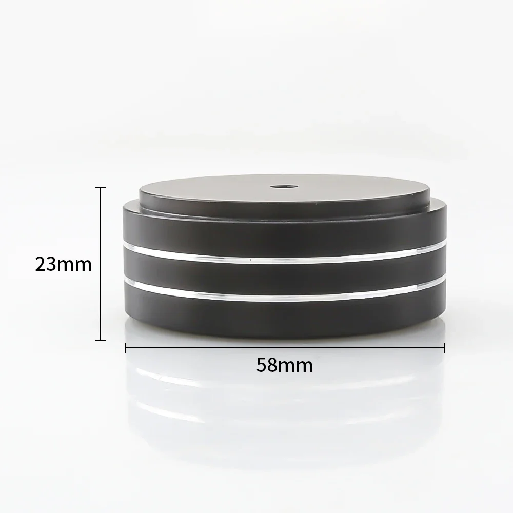 1 шт. 58x22 мм алюминиевый динамик усилитель изоляционные ножки шип напольное