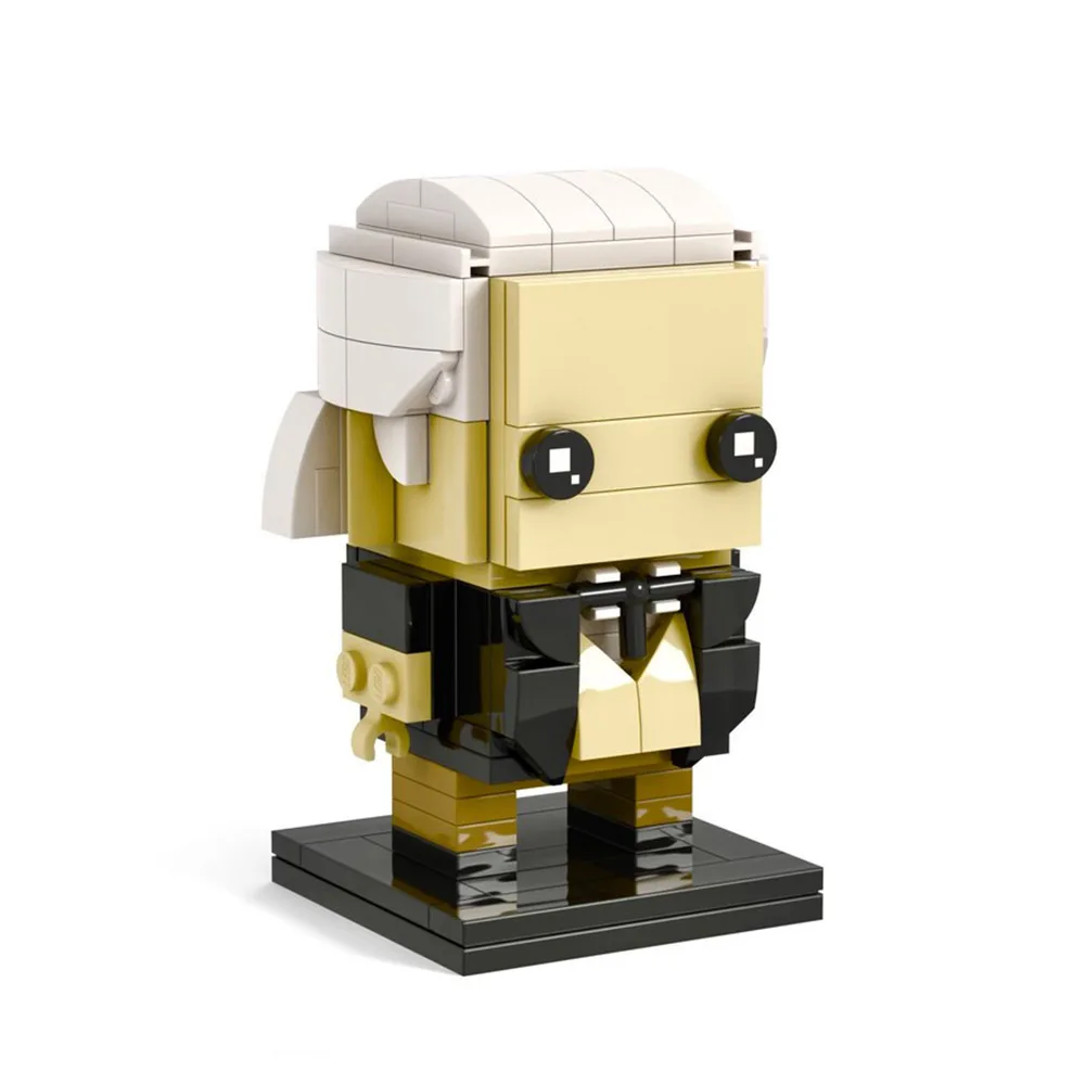 

Конструктор MOC 1ST Doctor Hartneller Brickheadz Doctored Who, конструктор для телефонной будки, ретро аксессуары для телефона, детали, игрушка