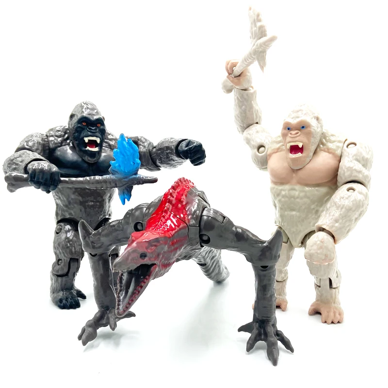 

Movie Skull Island Skullcrawler Movable Model Toy Monster King Kong Vs Godzilla Toys PVC Children’s Gifts Kingkong 16CM