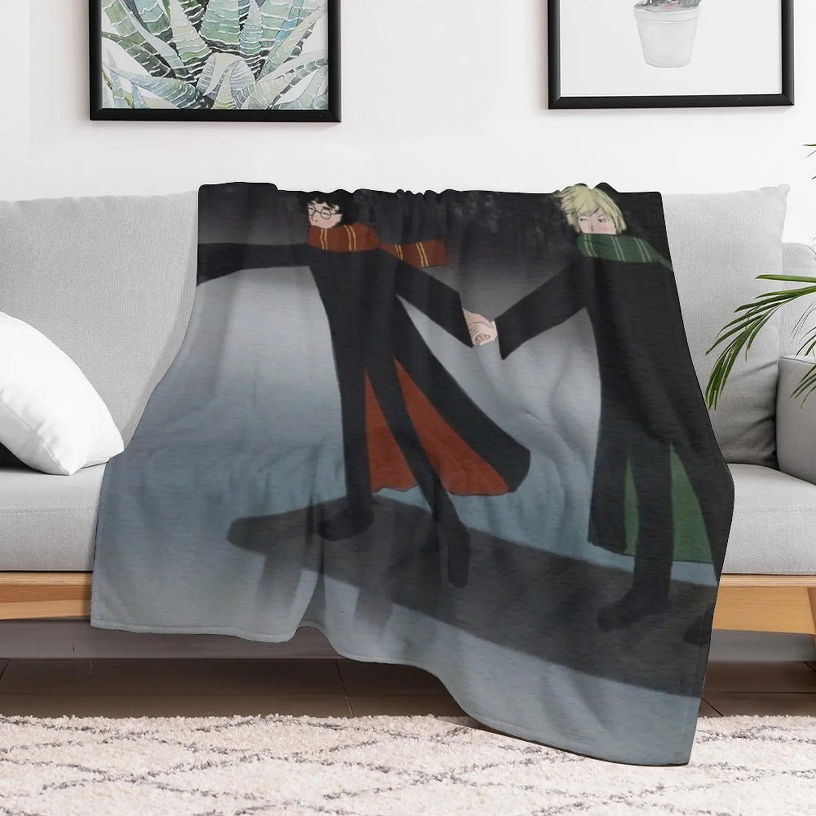 jegry в туманном день. Плед. Симпатичные клетчатые зимние постельные одеяла на