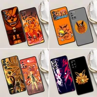 narutos anime phone case for samsung galaxy a52 a53 a73 a72 a71 a32 a33 a51 a42 a13 a01 cover uzumaki naruto kurama coque fundas