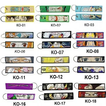 Цельный тканевый брелок с героями мультфильмов персонажи аниме Луффи Соон