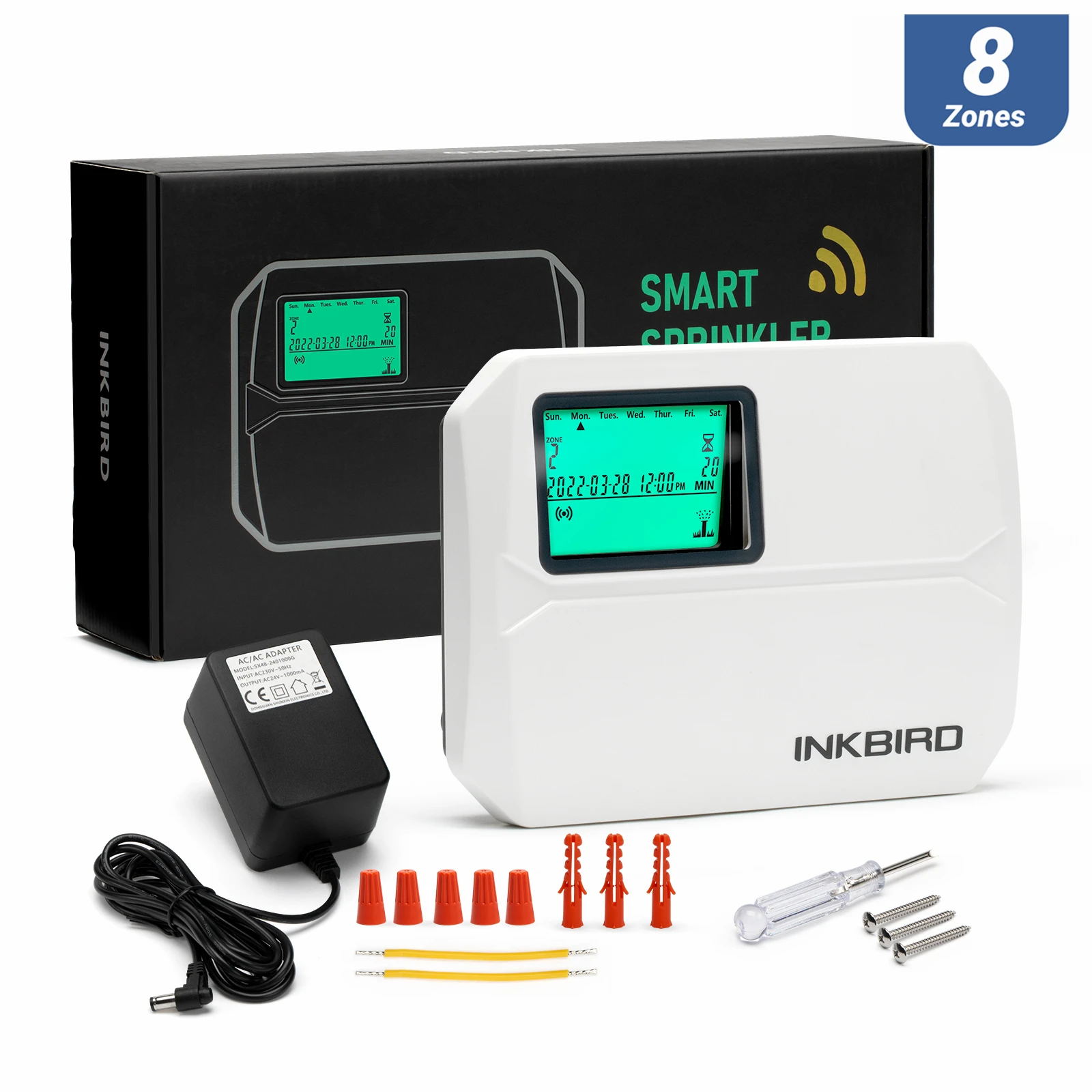 

INKBIRD Контроллер спринклеров WiFi 6/8 зон