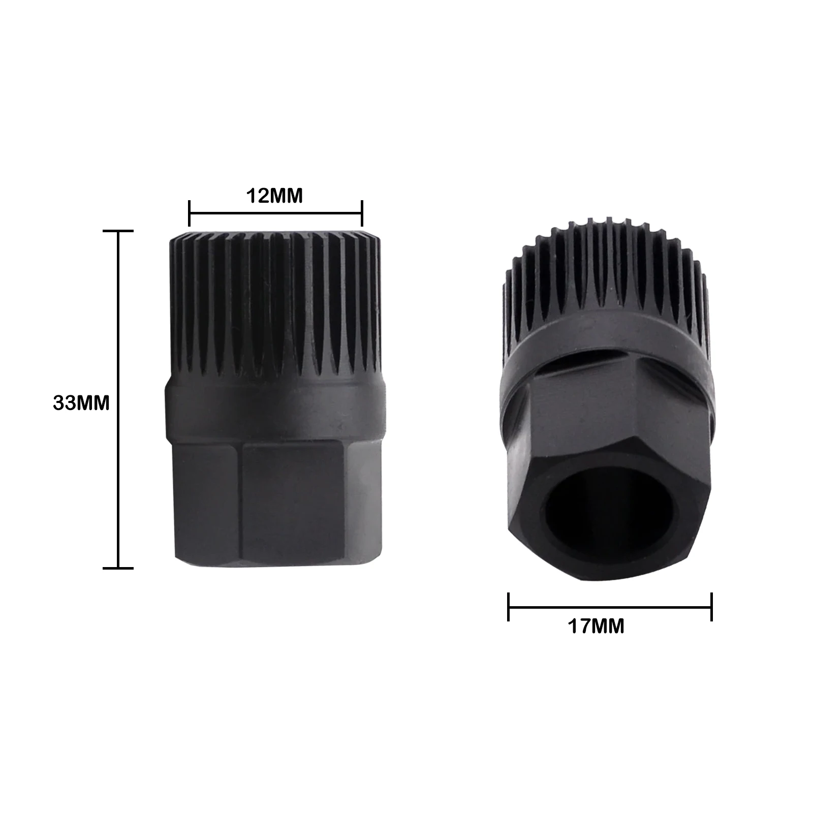 Сцепление переменного тока 1 шт. инструмент для удаления шкива с колесом черный