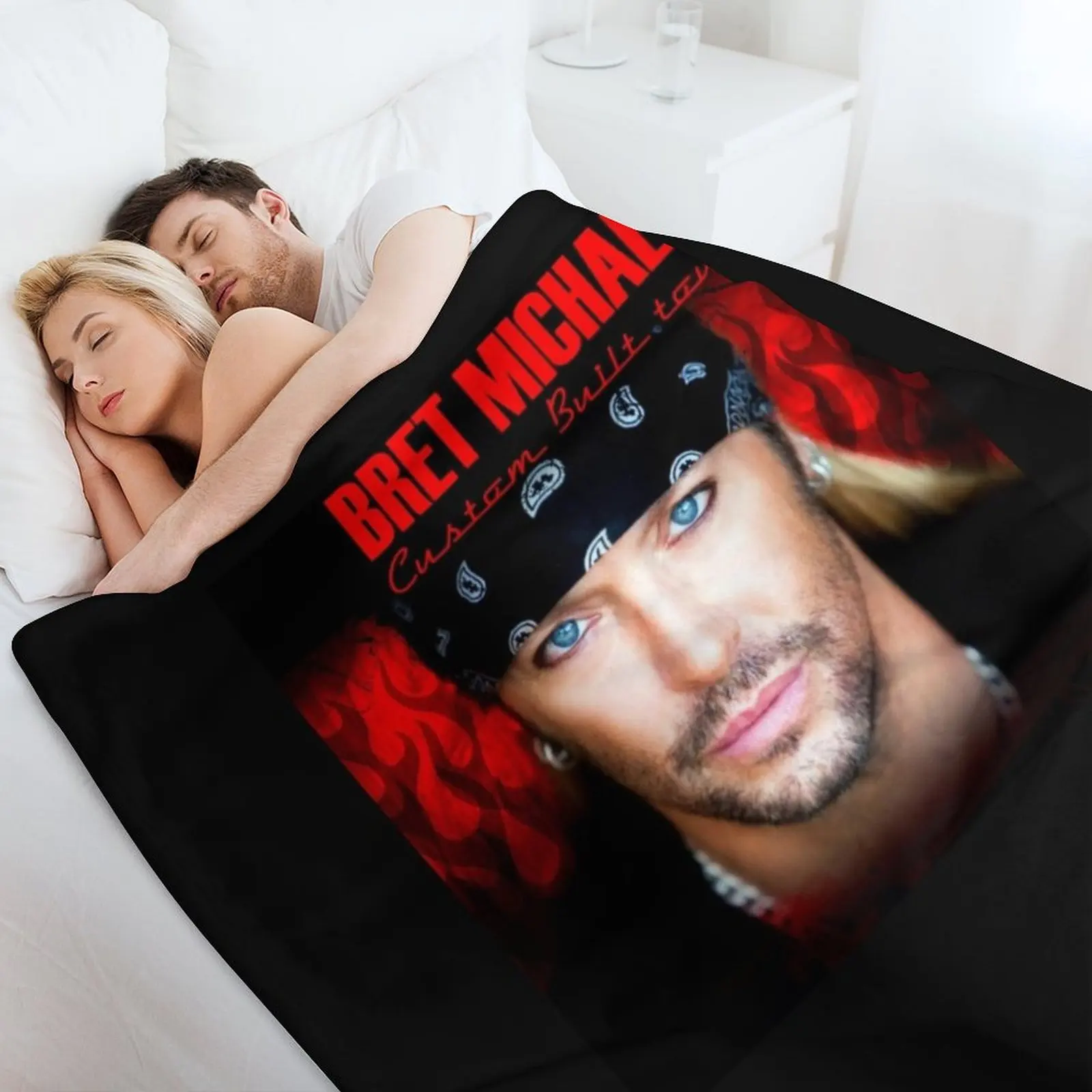 Bret Michaels Face Tour 2019 Dedekyo 5 кистей одиночное одеяло для малышей гигантские одеяла