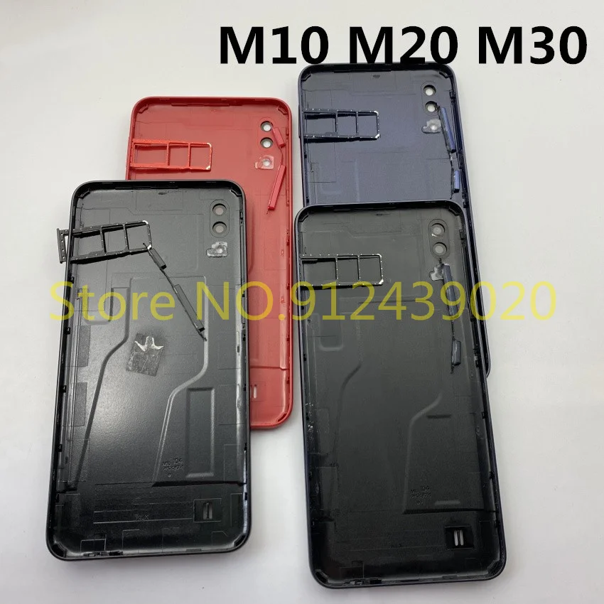Оригинальная задняя крышка батарейного отсека для SAMSUNG Galaxy M10 M20 M30 M11 M21 M31 корпуса