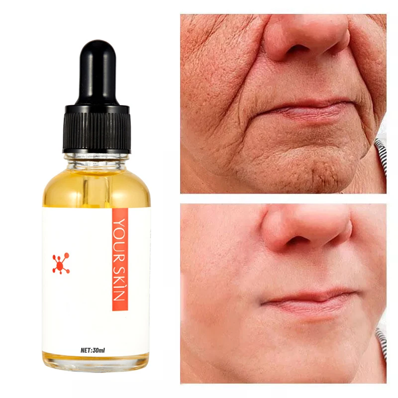 

Collagen Wrinkle Remover Serum Lifting Firming Anti-Aging Fade Fine Lines Repair Face Essence Moisturizing Smooth Skin Care 30ml
