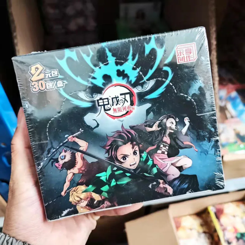 Коробка для карт аниме рассекающий демонов SSP вспышка золотые Редкие карты Kamado