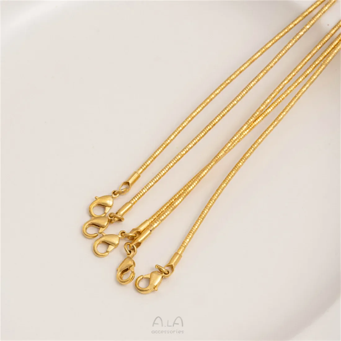 Цепочка на ключицу Shajin ожерелье с отскоком памяти ювелирная цепочка ручной