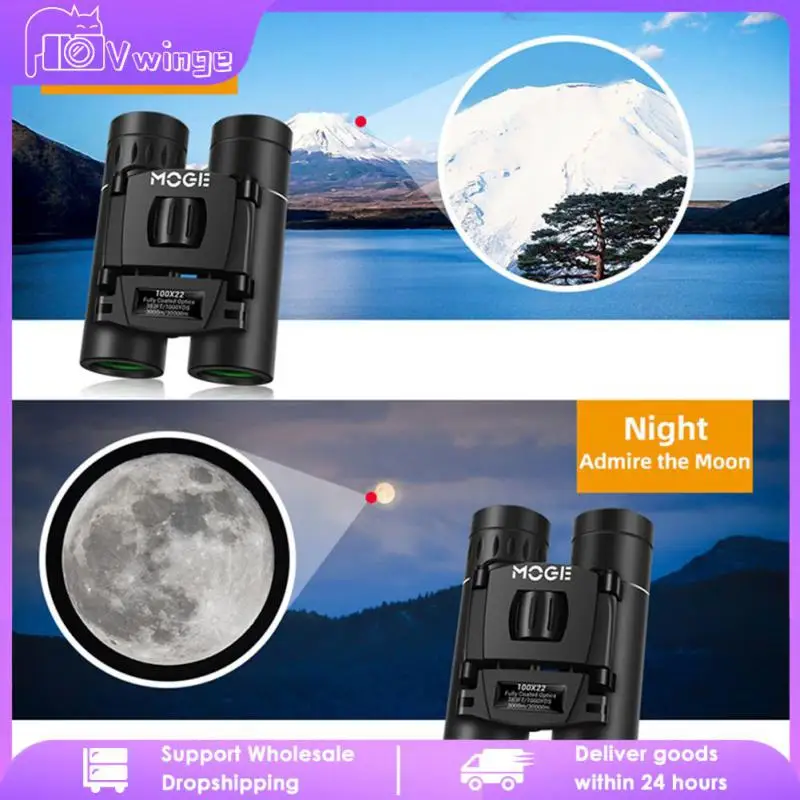 

Mini Portable Telescope Zoom Hd With Mobile Phone Holder Telescope 300x25 Telescope Binoculars Powerful Folding Long-distance