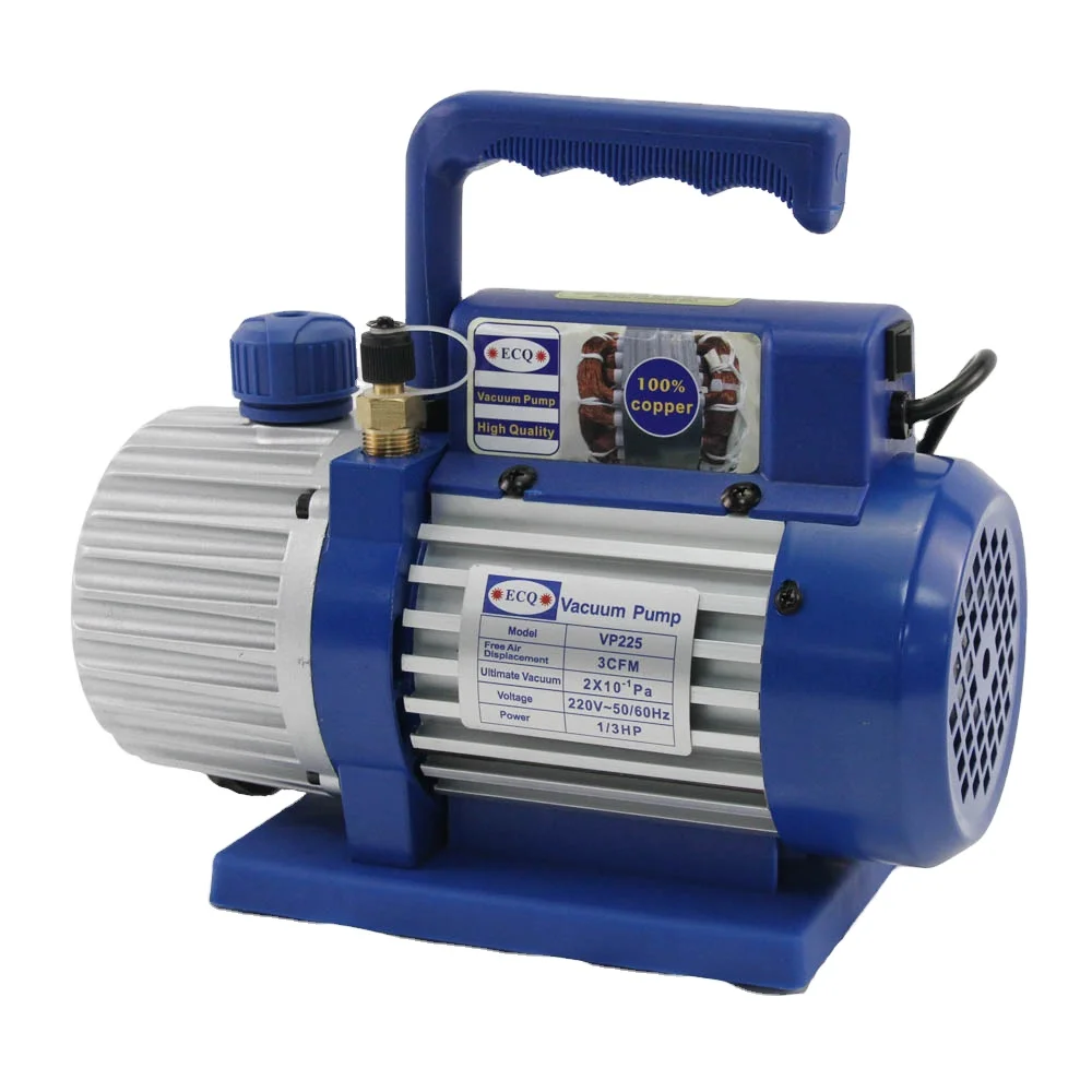 

Electric Single stage Dual stage vacuum pump VP115 VP215 refrigeration air pump HVAC AC vacuum pump