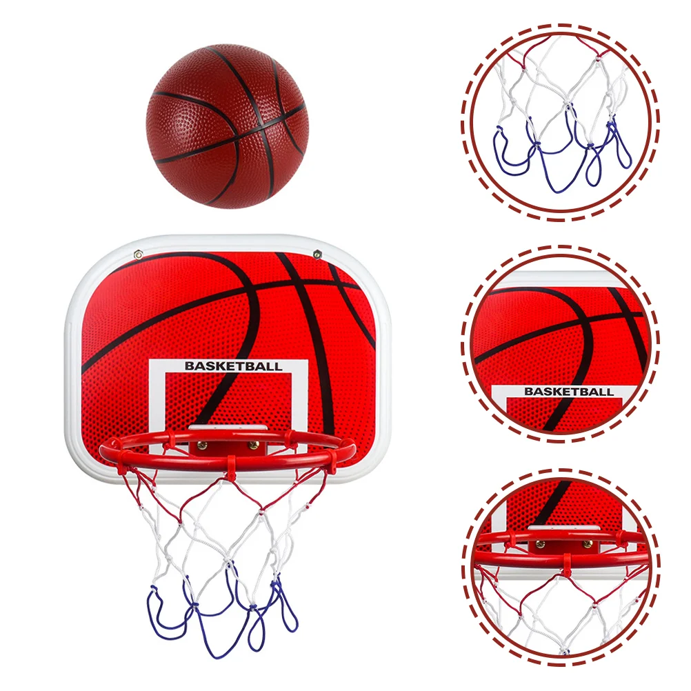 

Basketball Hoop Mini Doorwall Basket Small Court Indoor Set Mountedbedroom