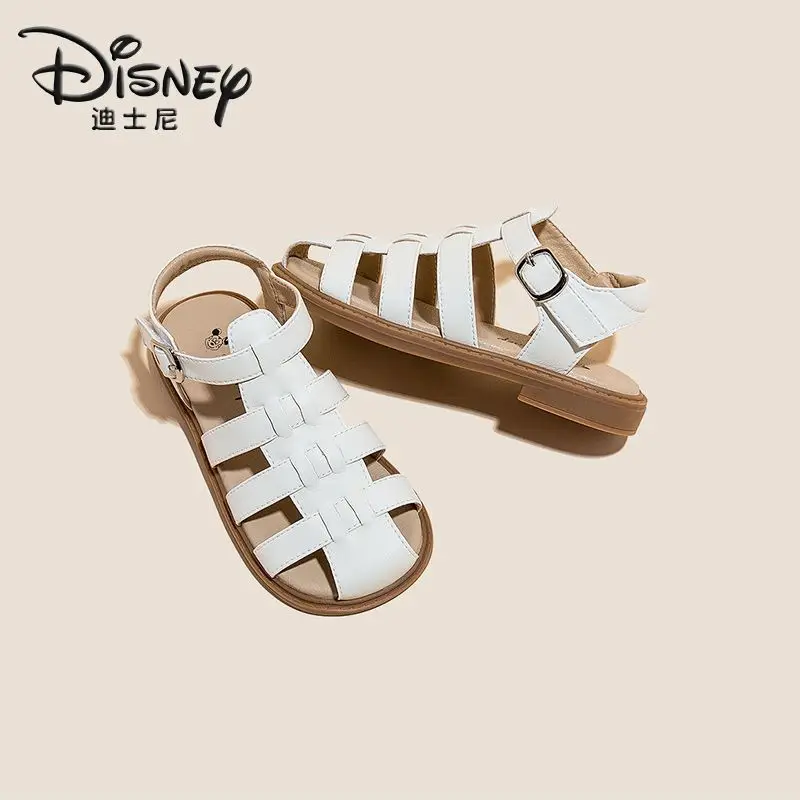 Сандалии Baotou для девочек модные босоножки с мягкой подошвой обувь принцессы лето