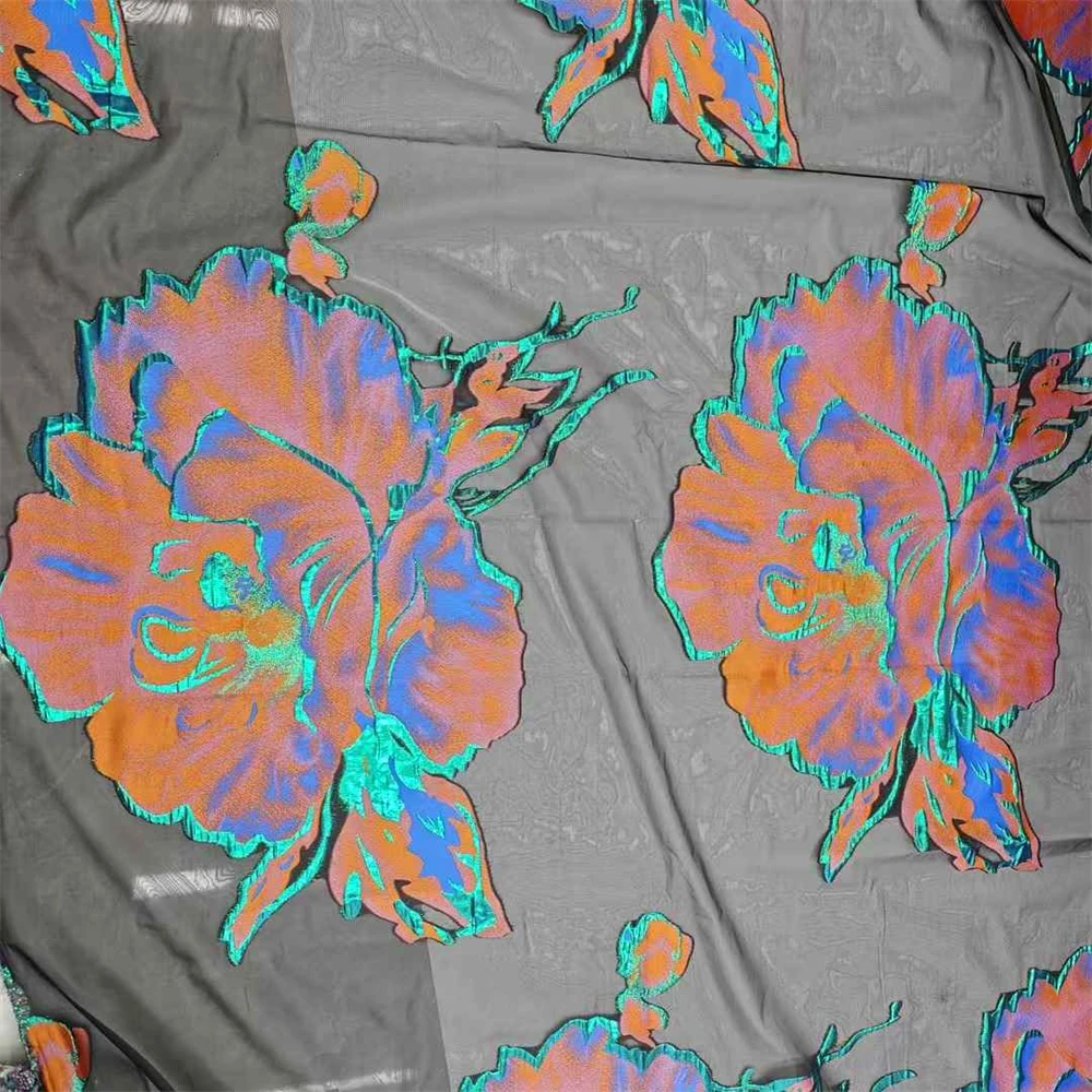 Органза парча дамасская ткань ulifelace