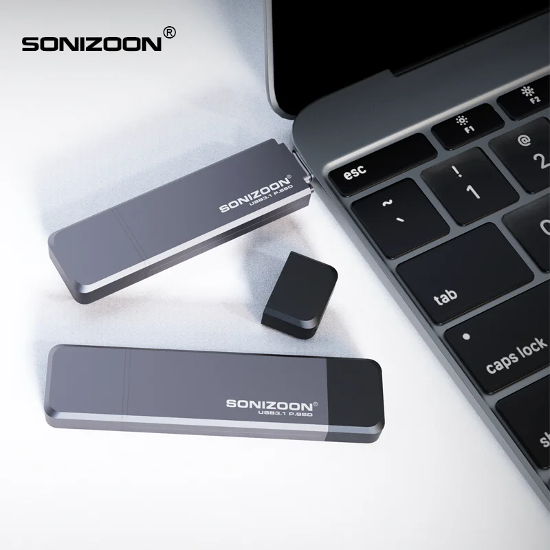 Портативный твердотельный USB-накопитель SONIZOON PSSD USB 128 256/512 ГБ/ГБ внешний