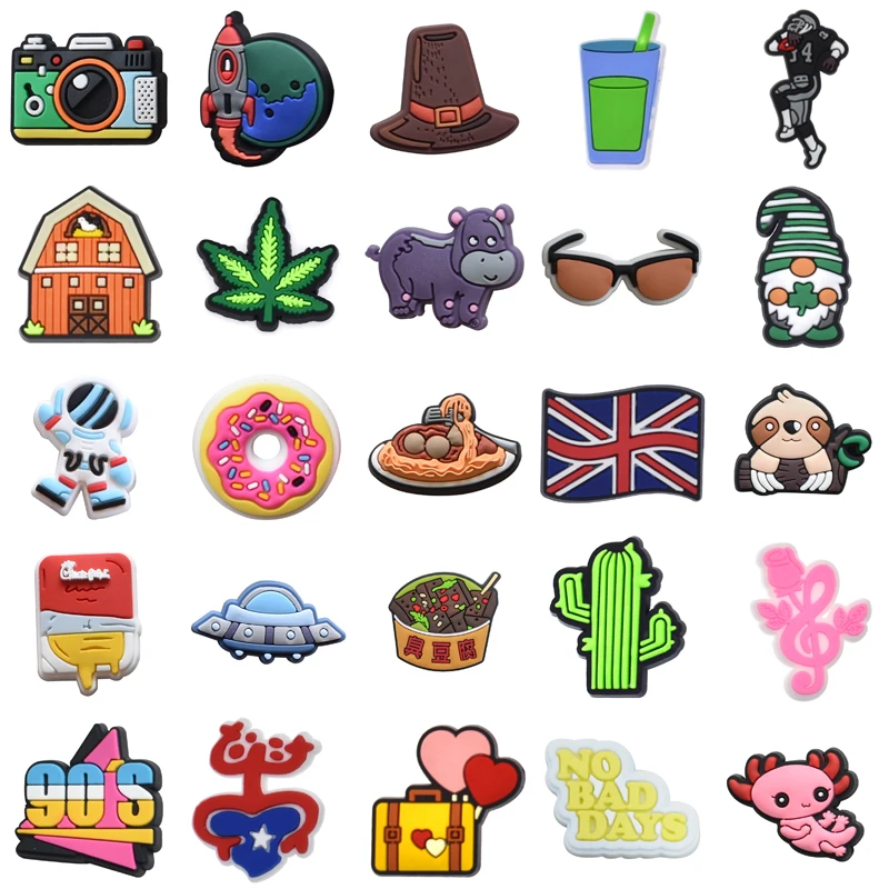 

Gifts Women Charm Shoes Accessories Para Pins Men Kids Wholesale Bulk Set Jeans Packs Shoe Charms Boy Girl Decorations for Crocs