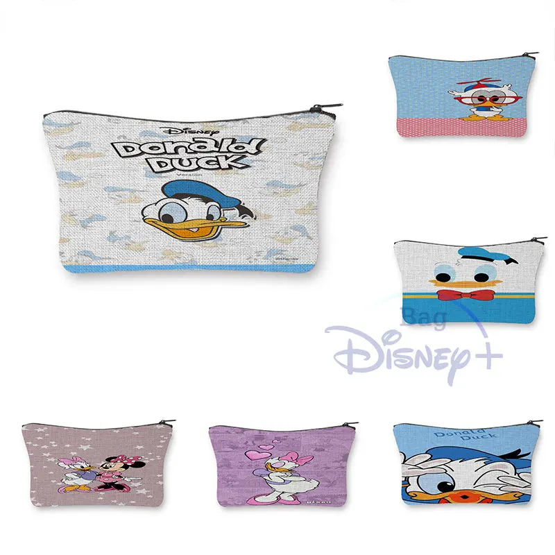 

косметичка женская кошелек женский клатч женский сумка женская Повседневные клатчи Disney Blue «Дональд Дак» для женщин, новинка 2022, роскошные сумки, сумка-клатч, роскошный Рождественский подарок, косметичка